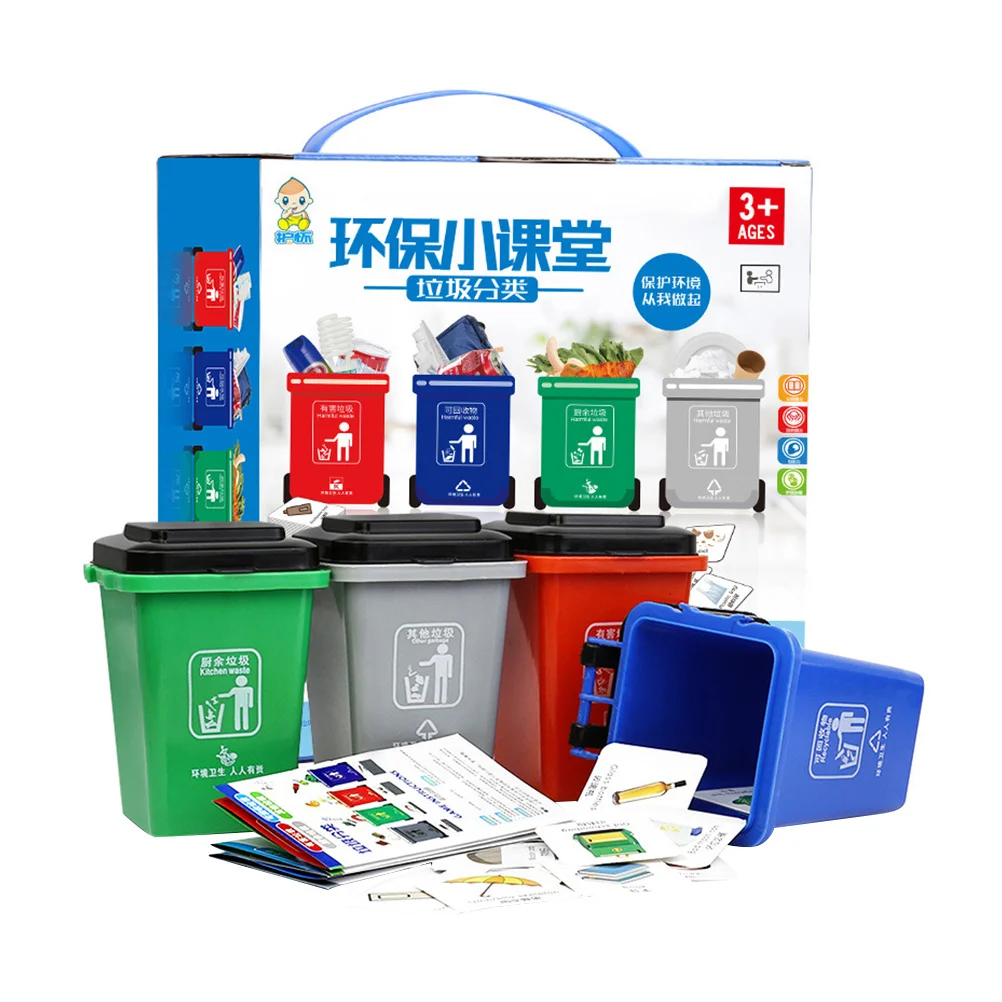 Trash Can Toy Classification Sorter Toys Garbage Sorting Mini Cans Kids Educational Plaything Cognition Teaching Aids Game
Trash Can Toy Classification Sorter Toys Garbage Sorting Mini Cans Kids Educational Plaything Cognition Teaching Aids Game