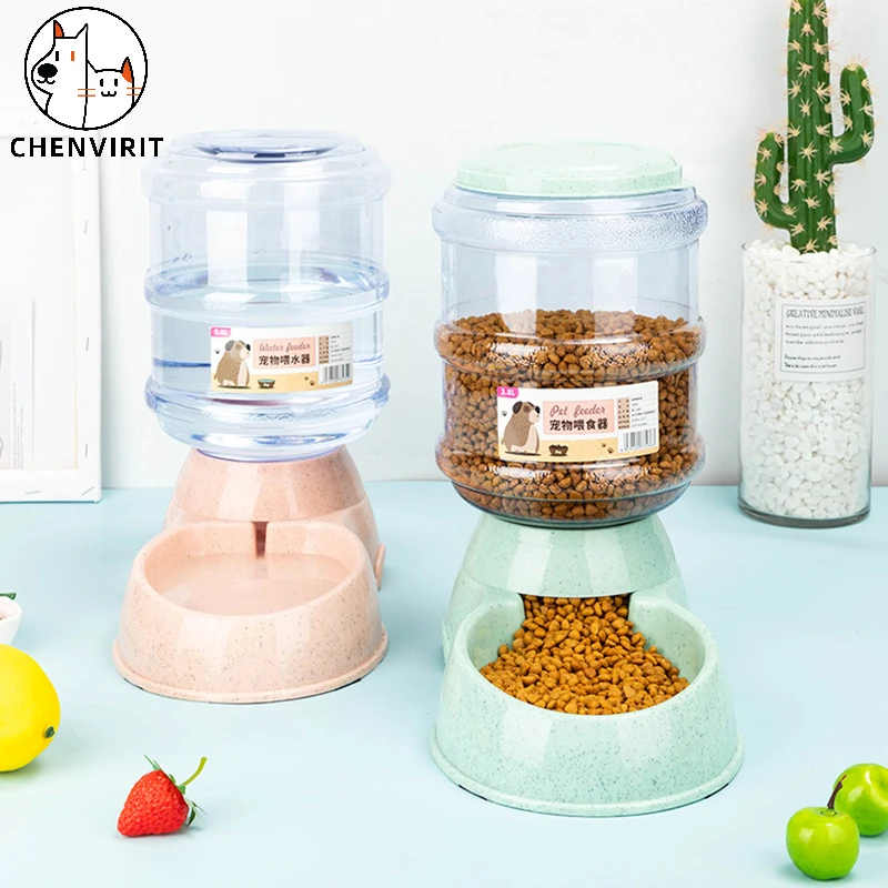 3.8L Pet Dog Cat Automatic Feeders Large Capacity Drinking Waterer Fountain Water Bottle Feeding Bowls Dispenser For Cats Dogs
3.8L Pet Dog Cat Automatic Feeders Large Capacity Drinking Waterer Fountain Water Bottle Feeding Bowls Dispenser For Cats Dogs
