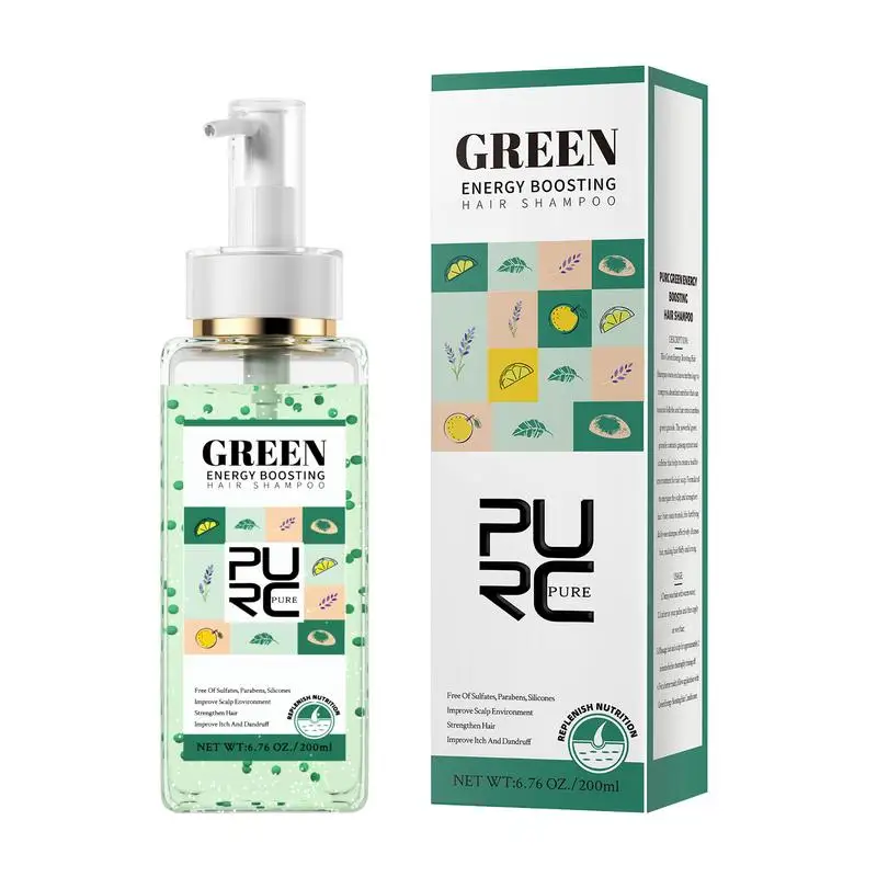 Cleaning Shampoo Natural Hair Care Scalp Care Anti Hairs Loss Growth Shampoo Anti-Breakage Regrow For Thinning Hair 200ml
Cleaning Shampoo Natural Hair Care Scalp Care Anti Hairs Loss Growth Shampoo Anti-Breakage Regrow For Thinning Hair 200ml