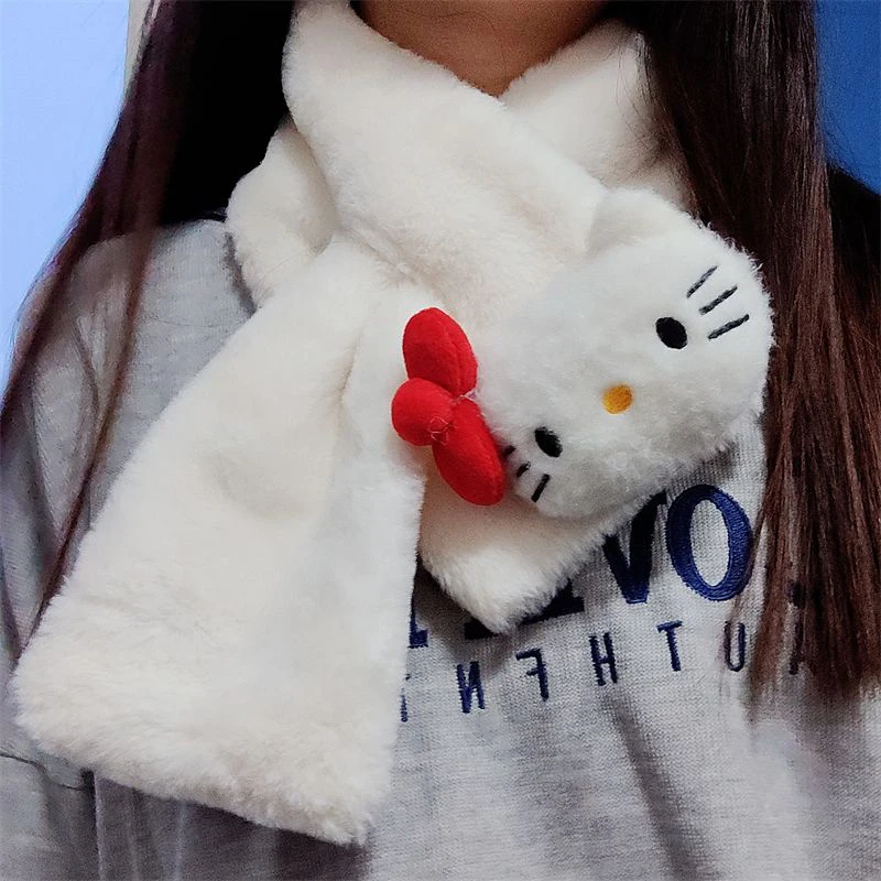 Kawaii Sanrioed My Melody Cinnamoroll Warm Plush Scarf HelloKittys Pompompurin Anime Winter Comfortable Neck Protector Scarve
Kawaii Sanrioed My Melody Cinnamoroll Warm Plush Scarf HelloKittys Pompompurin Anime Winter Comfortable Neck Protector Scarve