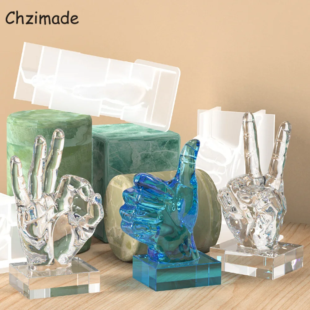 Chzimade 3D Creative Gesture Candle Silicone Mold Plaster Decoration Victory Gesture Silicone Mold Diy Aromatherapy Candle Craft
Chzimade 3D Creative Gesture Candle Silicone Mold Plaster Decoration Victory Gesture Silicone Mold Diy Aromatherapy Candle Craft