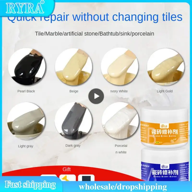 Waterproof Mouldproof Floor Repair Paste Household Stone Pothole Repair Ceramic Glue Floor Tile Glazed Repair Paste
Waterproof Mouldproof Floor Repair Paste Household Stone Pothole Repair Ceramic Glue Floor Tile Glazed Repair Paste