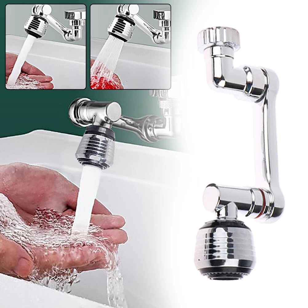 1080° Universal Rotation Faucet Sprayer Head Multifunctional Robotic Arm Water Filter Sink Water Tap Bubbler Sink Fit
1080° Universal Rotation Faucet Sprayer Head Multifunctional Robotic Arm Water Filter Sink Water Tap Bubbler Sink Fit