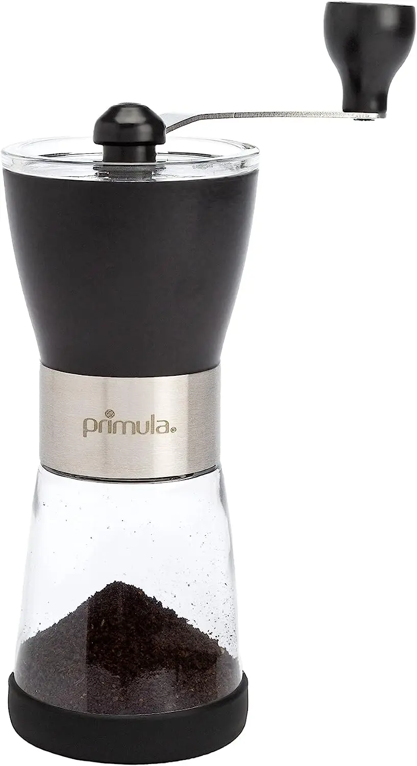 de café manual ajustável - Moedor de ceramica e a inoxidável escovado - Gr inteiro para prensa francesa, bebida fria, expre 
de café manual ajustável - Moedor de ceramica e a inoxidável escovado - Gr inteiro para prensa francesa, bebida fria, expre