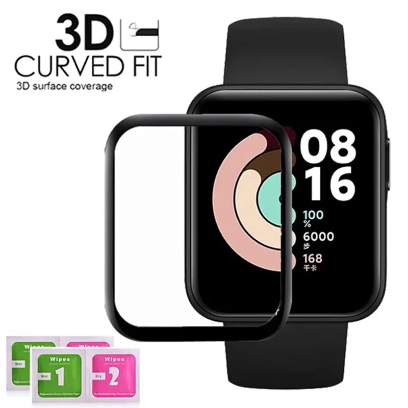 3D Curved Edge Glass Screen Protector For Xiaomi Mi Watch Color 2019 Lite (Not Glass) For Redmi Watch 2 Lite Smart Watch Film
3D Curved Edge Glass Screen Protector For Xiaomi Mi Watch Color 2019 Lite (Not Glass) For Redmi Watch 2 Lite Smart Watch Film