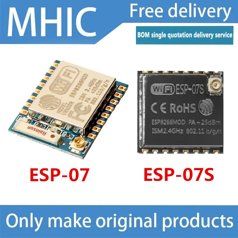 1 шт./лот ESP8266 последовательный порт Wi-Fi Дистанционное Беспроводное управление с помощью WIF-модуля Φ
1 шт./лот ESP8266 последовательный порт Wi-Fi Дистанционное Беспроводное управление с помощью WIF-модуля Φ