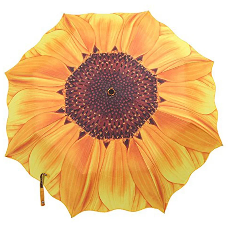 2021 3d Sunflower Print Three Folding Umbrella Rain Women Pongee Sunny And Rainy Umbrella Anti Uv Feel Comfortable New
2021 3d Sunflower Print Three Folding Umbrella Rain Women Pongee Sunny And Rainy Umbrella Anti Uv Feel Comfortable New