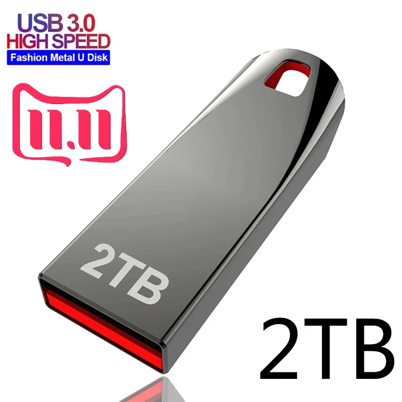 2TB Metal USB 3.0 Pen Drive 2TB USB Flash Drives 1TB High Speed Pendrive 500GB Portable SSD Memoria USB Flash Disk Typ-C Adapter
2TB Metal USB 3.0 Pen Drive 2TB USB Flash Drives 1TB High Speed Pendrive 500GB Portable SSD Memoria USB Flash Disk Typ-C Adapter