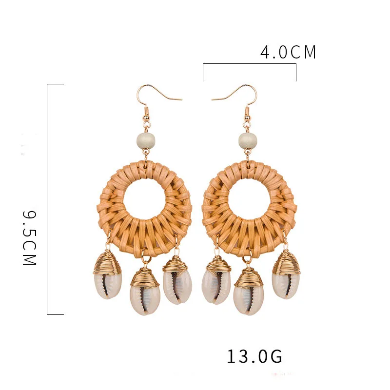 Spring 2022 womens fashion jamaica luxury earrings jewelry sets Rattan Knit Earrings Drop Earrings Hiphop/Rock
Spring 2022 womens fashion jamaica luxury earrings jewelry sets Rattan Knit Earrings Drop Earrings Hiphop/Rock
