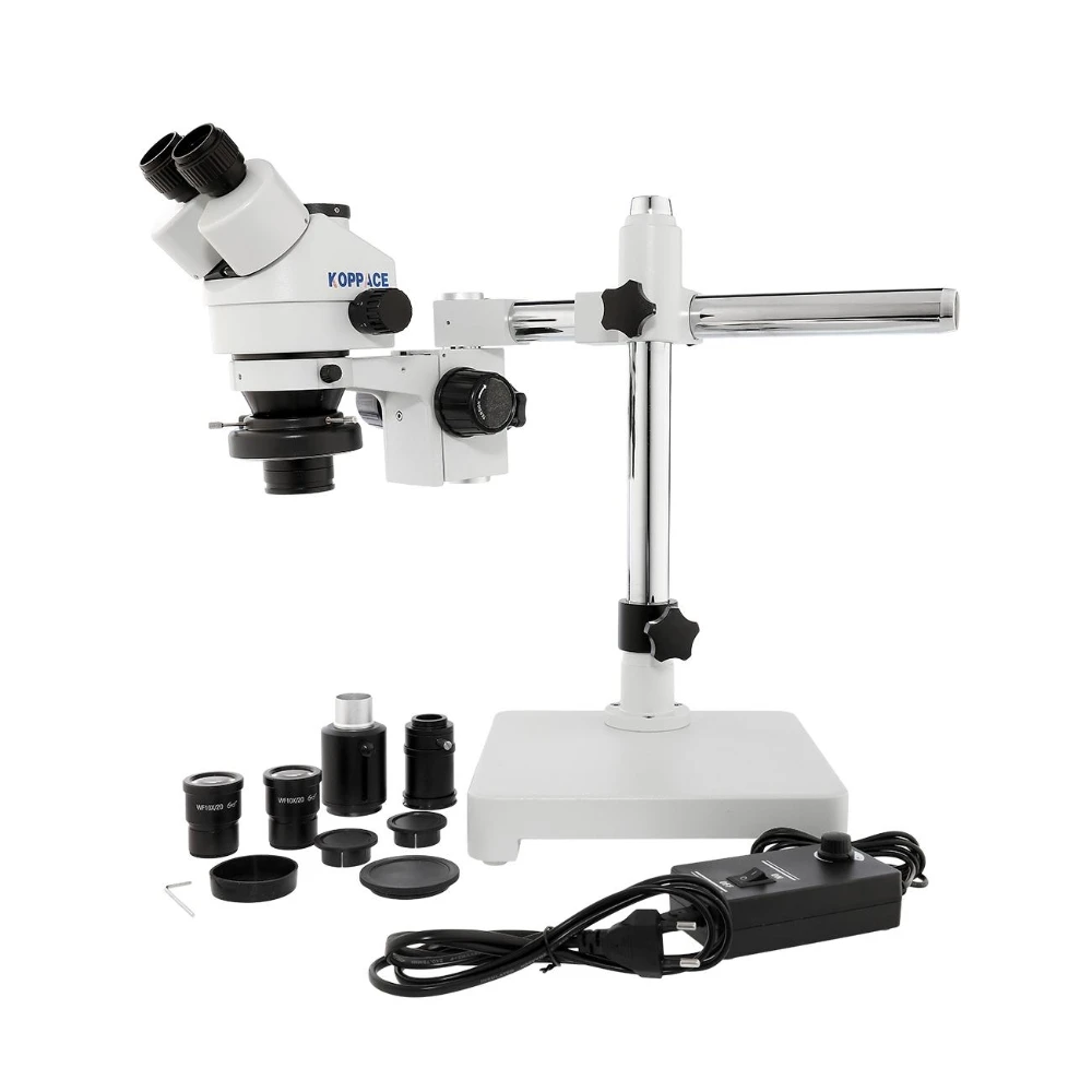 

3.5X-90X Trinocular Stereo Zoom Microscope with Super Widefield Optics Mobile Phone Repair Microscope Industrial Inspection