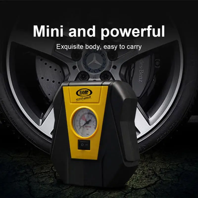 Mini Electric Emergency Tire 12v Portable Tire Inflation Pump Universal Car Accessories Car Air Pump For Car
Mini Electric Emergency Tire 12v Portable Tire Inflation Pump Universal Car Accessories Car Air Pump For Car
