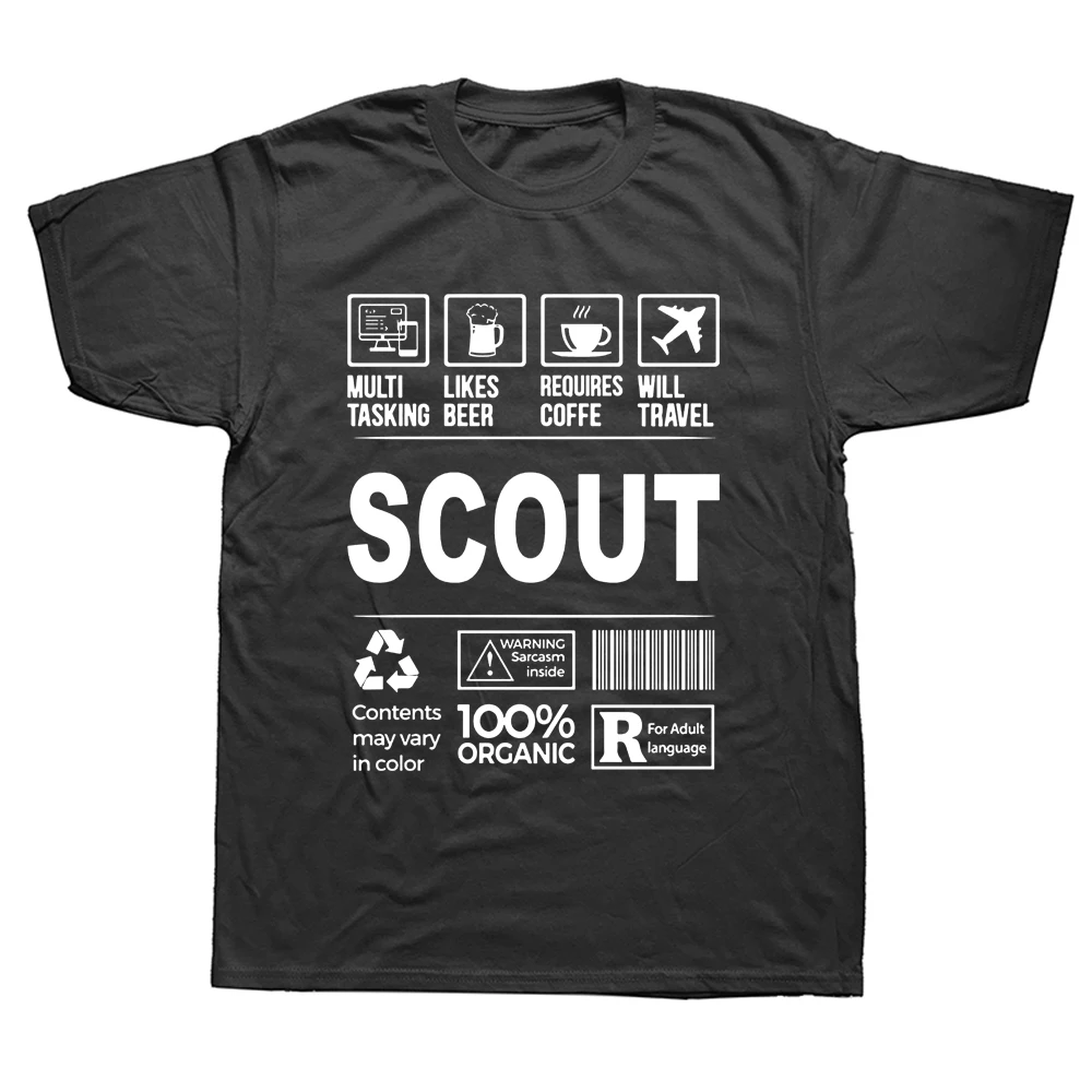 Funny Multi Tasking Problem Solving Requires Coffee Will Travel Scout T Shirts Graphic Streetwear Short Sleeve Birthday T-shirt
Funny Multi Tasking Problem Solving Requires Coffee Will Travel Scout T Shirts Graphic Streetwear Short Sleeve Birthday T-shirt