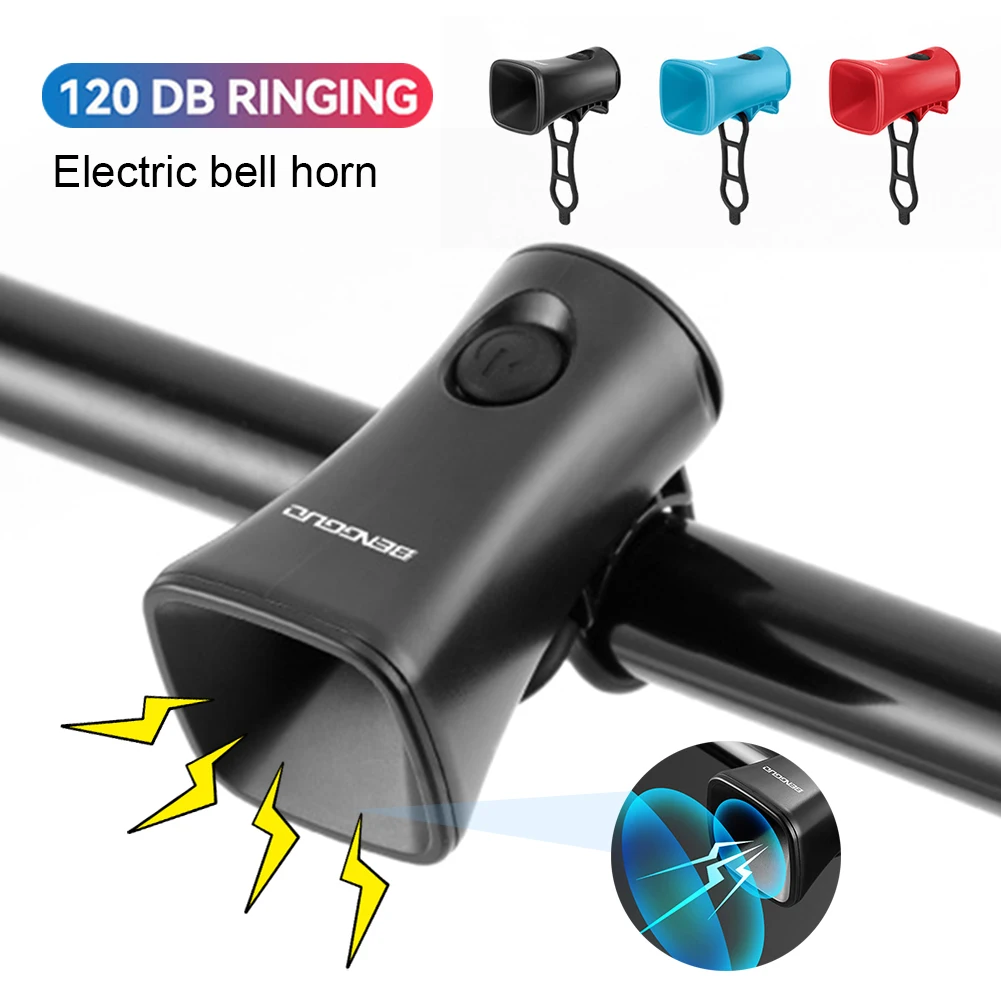 120dB Bike Electronic Loud Horn Warning Safety Electric Bell Waterproof Bicycle Handlebar Alarm Ring Bell Cycling Accessories
120dB Bike Electronic Loud Horn Warning Safety Electric Bell Waterproof Bicycle Handlebar Alarm Ring Bell Cycling Accessories