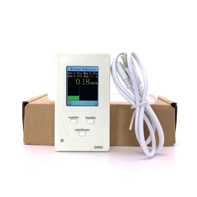 Handheld Multifunction Radiation Tester Nuclear Radiation Detector Personal Dosimeter LCD Radioactive Tester
Handheld Multifunction Radiation Tester Nuclear Radiation Detector Personal Dosimeter LCD Radioactive Tester