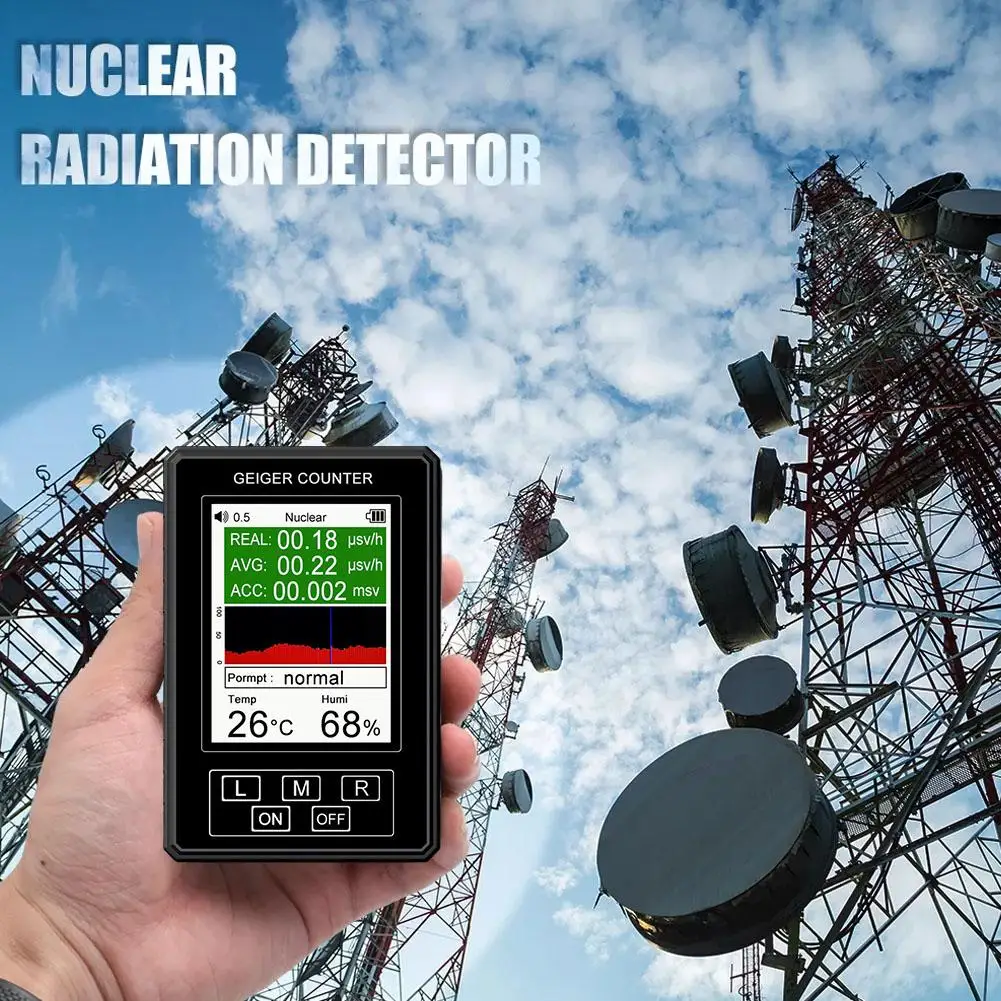 XR1 Pro Nuclear Radiation Color Display Screen Counter Geiger Marble Dosimeter Beta Personal X-ray Gamma J9N4
XR1 Pro Nuclear Radiation Color Display Screen Counter Geiger Marble Dosimeter Beta Personal X-ray Gamma J9N4