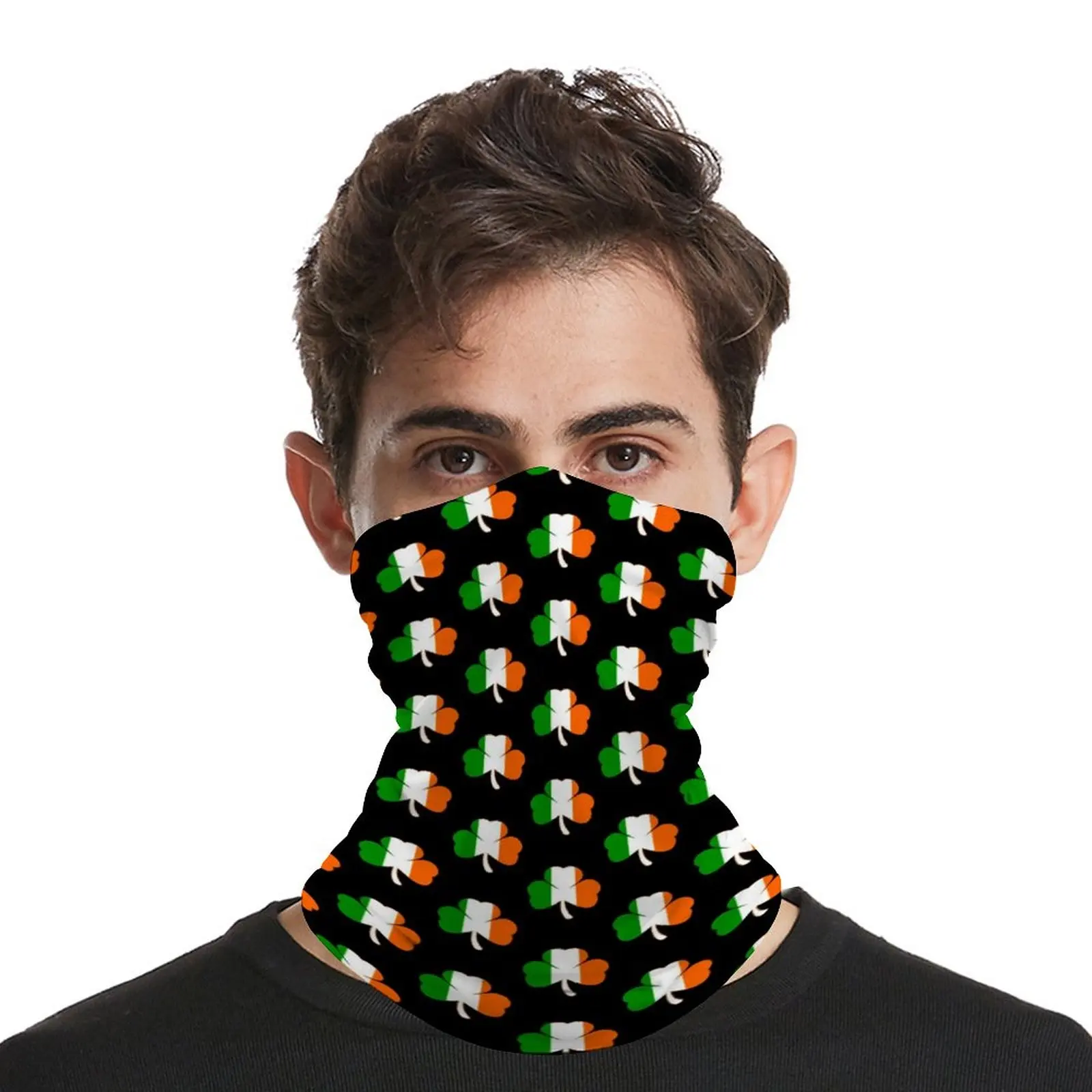 Happy St Patricks Day Bandana Funny Shamrock Streetwear Sunscreen Neckerchief Unisex Cycling Headscarf 
Happy St Patricks Day Bandana Funny Shamrock Streetwear Sunscreen Neckerchief Unisex Cycling Headscarf