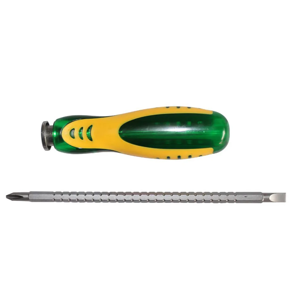 Hand Tools Ratchet Screwdriver For Repairing 120mm Handle Cross Detachable Double Head Dual Use Magnetic PH2 / SL6
Hand Tools Ratchet Screwdriver For Repairing 120mm Handle Cross Detachable Double Head Dual Use Magnetic PH2 / SL6