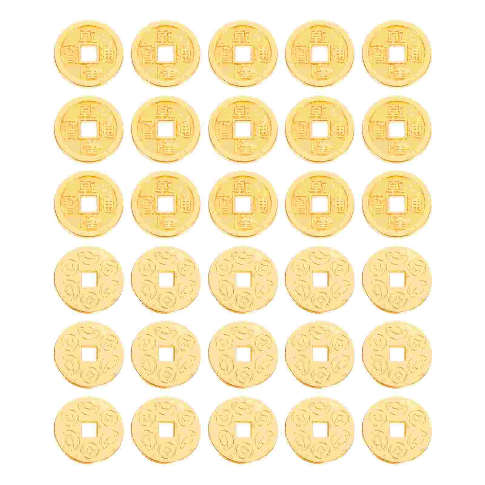 30pcs Golden Copper Coin Adornments Simulated Golden Coin Decors Mini House Supply
30pcs Golden Copper Coin Adornments Simulated Golden Coin Decors Mini House Supply