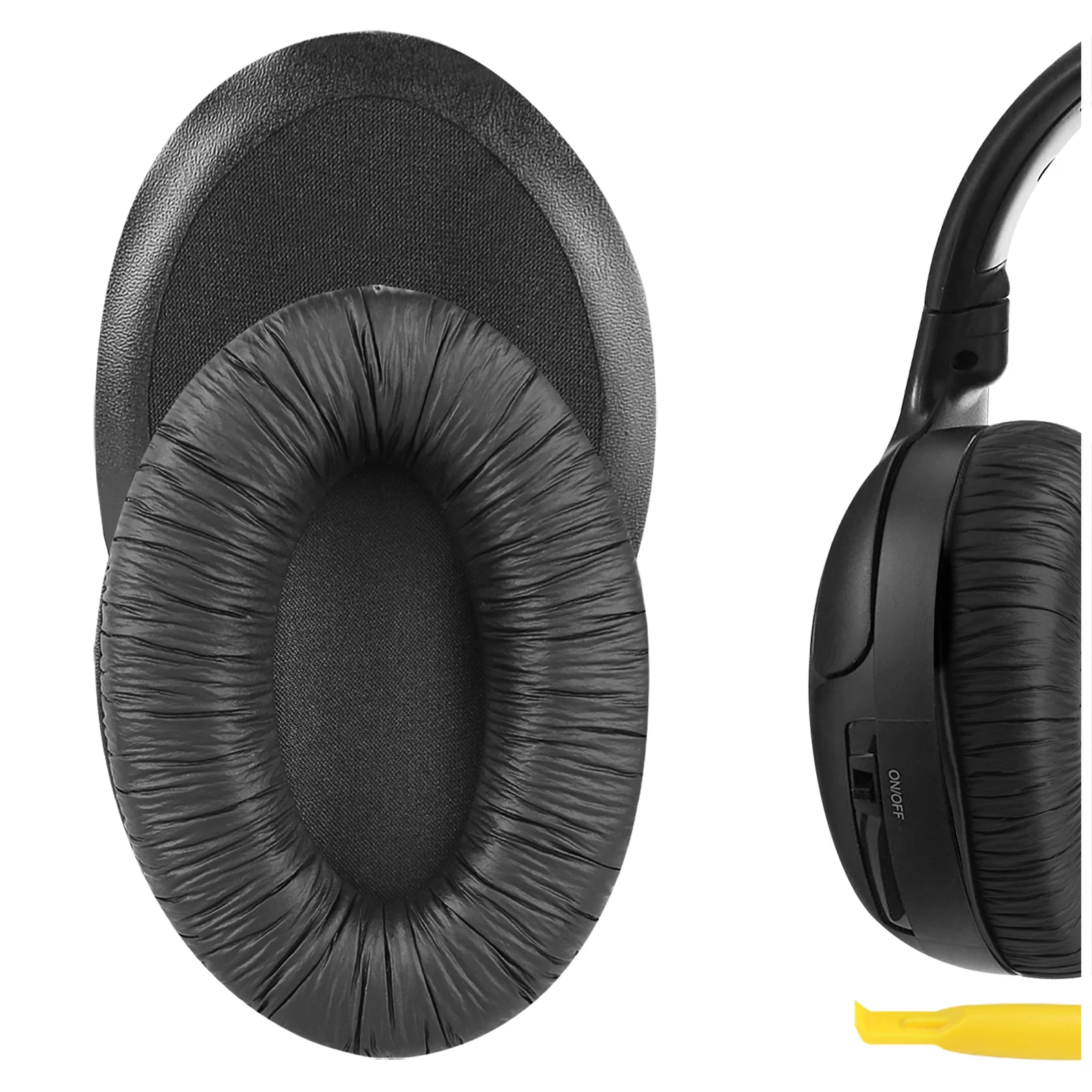 Geekria Earpads for Sennheiser HDR120 RS120 RS110 Replacement Headphones Leatherette Ear Pads Cover Cushions Foam Earmuff
Geekria Earpads for Sennheiser HDR120 RS120 RS110 Replacement Headphones Leatherette Ear Pads Cover Cushions Foam Earmuff