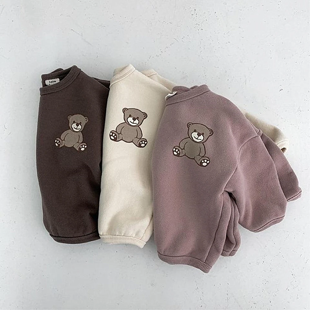 Корейский стиль, Новинка осени 2021, детская одежда, толстовки с капюшоном, с длинным рукавом, симпатичный вышитый медведь плюс, флисовый удоб... 
Корейский стиль, Новинка осени 2021, детская одежда, толстовки с капюшоном, с длинным рукавом, симпатичный вышитый медведь плюс, флисовый удоб...