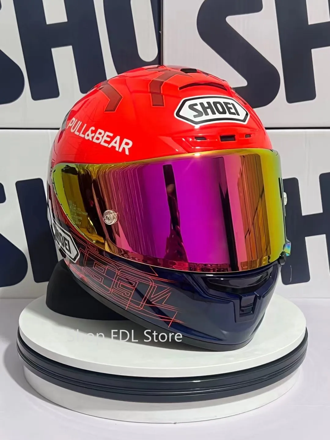 Шлем для гоночного мотоцикла SHOEI X14, шлем на все лицо X-четырнадцать R1 60-я Юбилейная версия, красный шлем с муравьями
Шлем для гоночного мотоцикла SHOEI X14, шлем на все лицо X-четырнадцать R1 60-я Юбилейная версия, красный шлем с муравьями