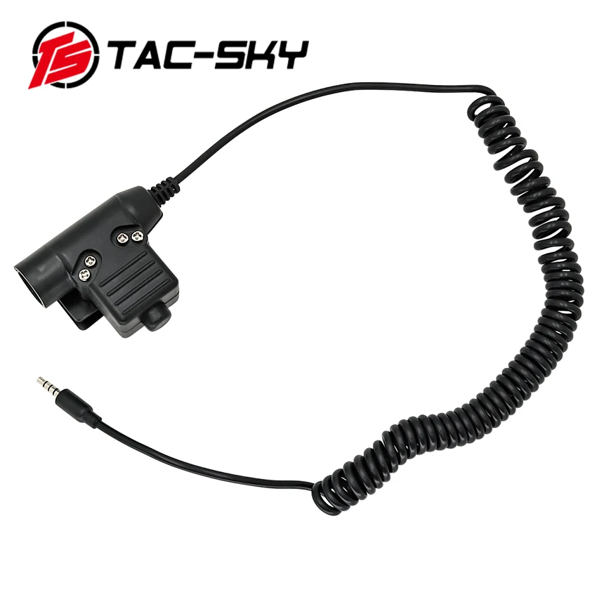 TS TAC-SKY U94 Spring Cord Mobile Phone Plug Military Adapter PTT Noise Cancelling Headset Accessories Tactical Hunting u94 ptt
TS TAC-SKY U94 Spring Cord Mobile Phone Plug Military Adapter PTT Noise Cancelling Headset Accessories Tactical Hunting u94 ptt