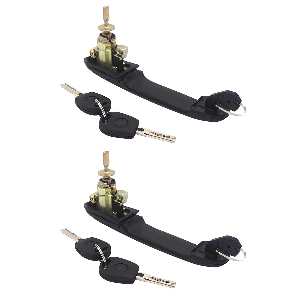 2X 6K0837205 6K0837206 Front Left Right Door Handle with Lock Barrel for FORD GALAXY SHARAN ALHAMBRA 33mm Pin Length
2X 6K0837205 6K0837206 Front Left Right Door Handle with Lock Barrel for FORD GALAXY SHARAN ALHAMBRA 33mm Pin Length