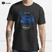 Nope Movie By Jordan-Peele Essential T-Shirt T-Shirts For Men Graphic Custom Aldult Teen Unisex Digital Printing Tee Shirts Tee