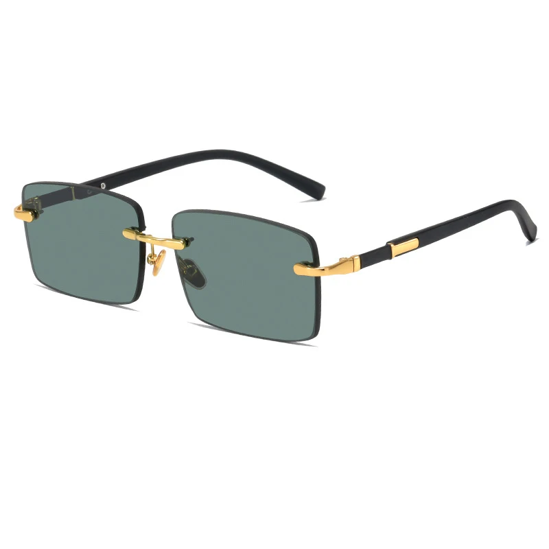 Fashion Men Square Rimless Sunglasses UV400 Drving Eyewear Black Glasses Lens Outdoor
Fashion Men Square Rimless Sunglasses UV400 Drving Eyewear Black Glasses Lens Outdoor