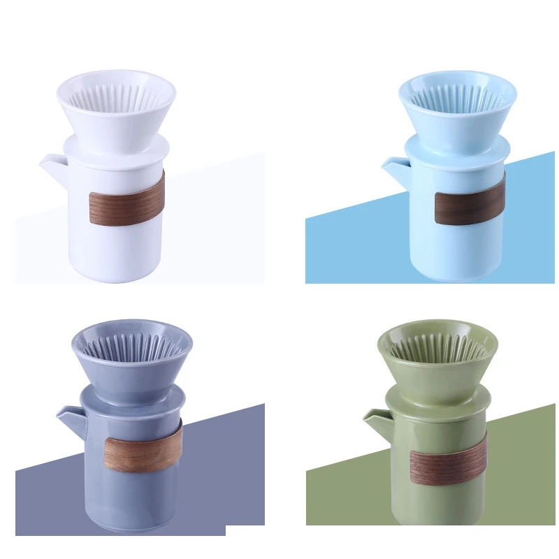 Koonan Coffee Dripper Cup Coffee Drip Filter Pot Pour Over Coffee Maker Reusable Hand-Driving Coffee Brewing Filter Maker
Koonan Coffee Dripper Cup Coffee Drip Filter Pot Pour Over Coffee Maker Reusable Hand-Driving Coffee Brewing Filter Maker