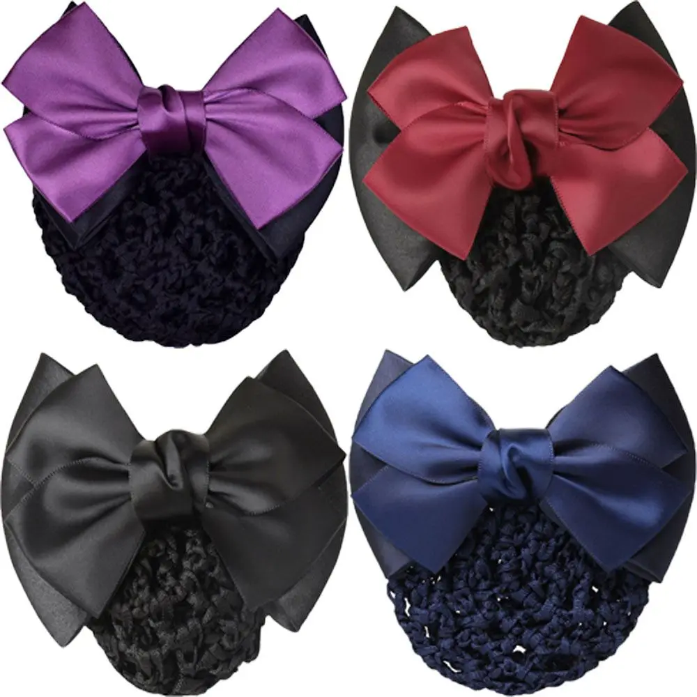 Hair Accessories Hairnet Women Girls Bowknot Decor Snood Net Bun Cover Barrette Hair Clip
Hair Accessories Hairnet Women Girls Bowknot Decor Snood Net Bun Cover Barrette Hair Clip