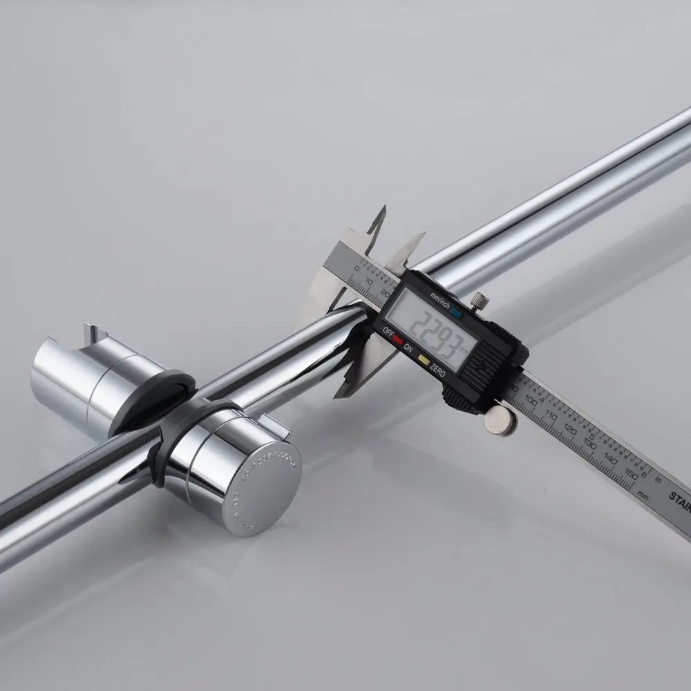 1 Pcs Bathroom Accessories Universal 18~25mm ABS Plastic Shower Slide Rail Bar Holder Adjustable Clamp Holder Replacement Chrome
1 Pcs Bathroom Accessories Universal 18~25mm ABS Plastic Shower Slide Rail Bar Holder Adjustable Clamp Holder Replacement Chrome