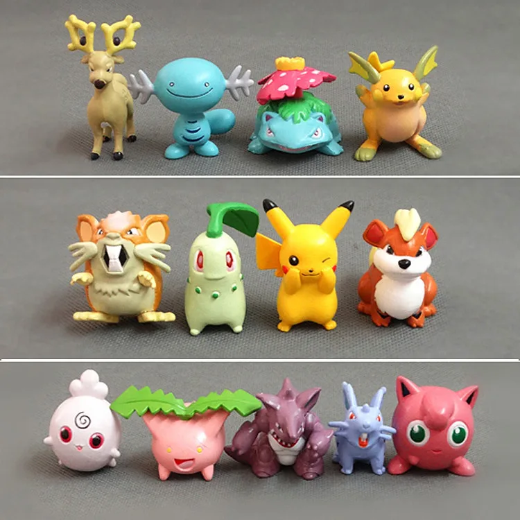 Экшн-фигурки из аниме «Покемон», 13 шт./набор 
Экшн-фигурки из аниме «Покемон», 13 шт./набор