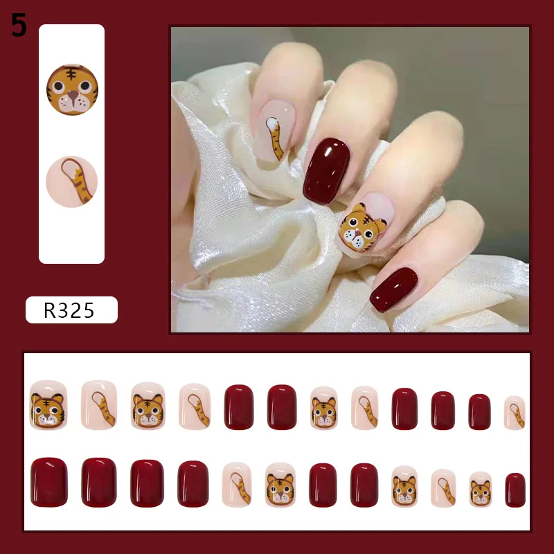 24pcs Reusable Full Cover Shiny False Nail Tips for Decorated Design Press On Nails Art Fake Extension Tip
24pcs Reusable Full Cover Shiny False Nail Tips for Decorated Design Press On Nails Art Fake Extension Tip