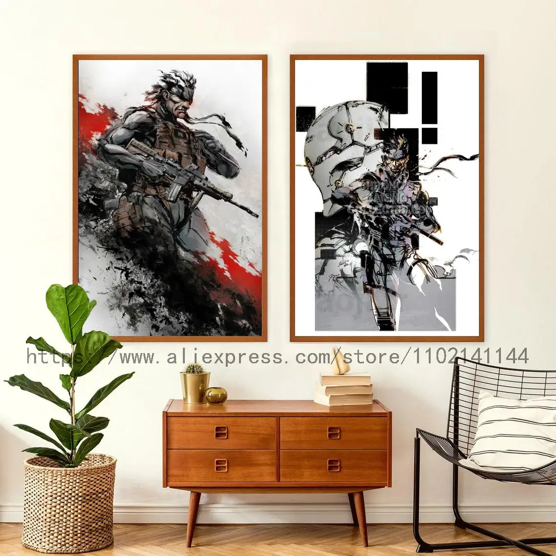 Metal Gear Solid MGS Video Game Decoration Art Poster Wall Art Personalized Gift Modern Family bedroom Decor Canvas Posters
Metal Gear Solid MGS Video Game Decoration Art Poster Wall Art Personalized Gift Modern Family bedroom Decor Canvas Posters
