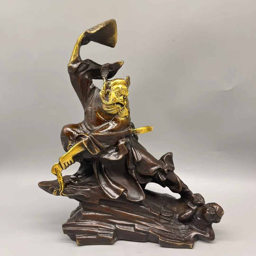 Chinese Elaboration Brass Lucky Wealth “ Ji Gong Buddha ” Metal Crafts Home Decoration
Chinese Elaboration Brass Lucky Wealth “ Ji Gong Buddha ” Metal Crafts Home Decoration