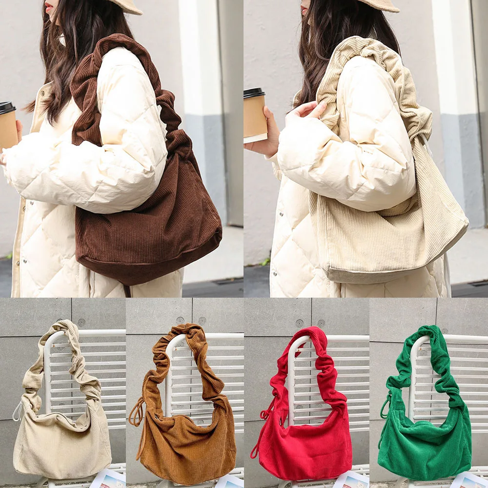 Хит продаж, холщовая женская сумка-тоут на плечо, Вельветовая простая повседневная вместительная дизайнерская сумка для женщин, однотонная дорожная сумка-шоппер
Хит продаж, холщовая женская сумка-тоут на плечо, Вельветовая простая повседневная вместительная дизайнерская сумка для женщин, однотонная дорожная сумка-шоппер