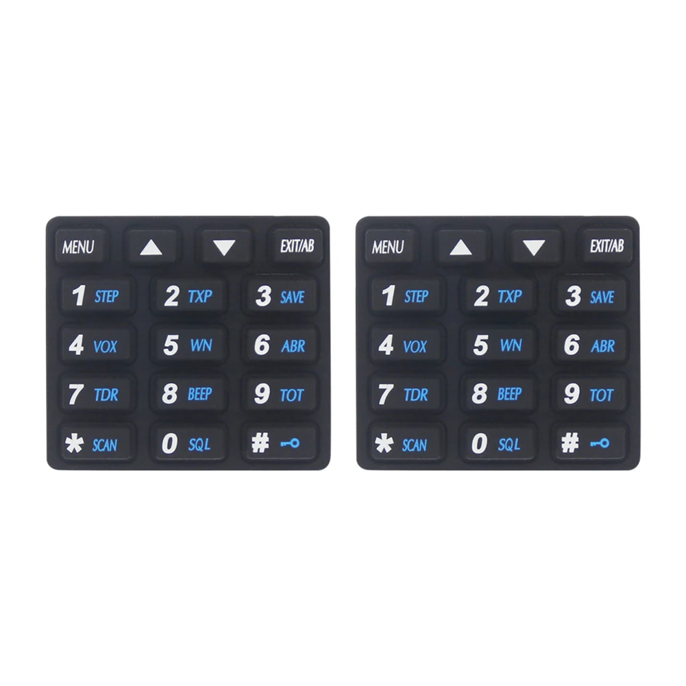 2pcs Keypad Keyboard Maintenance Numeric Keypad Keyboard Replacement Parts Numeric Keypad Accessories for Baofeng UV-82 UV-82HP
2pcs Keypad Keyboard Maintenance Numeric Keypad Keyboard Replacement Parts Numeric Keypad Accessories for Baofeng UV-82 UV-82HP