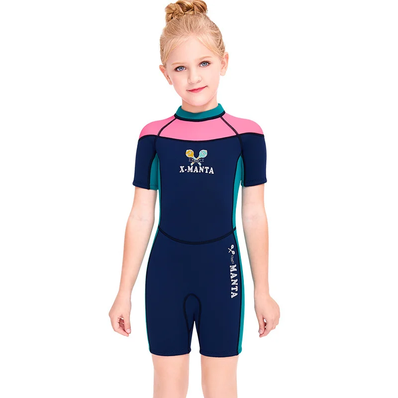 Short Letters Surfing Diving Suits Swimwear For Girls Children Neoprene Jellyfish Wetsuit Swimsuits Kids Swim Scuba 
Short Letters Surfing Diving Suits Swimwear For Girls Children Neoprene Jellyfish Wetsuit Swimsuits Kids Swim Scuba