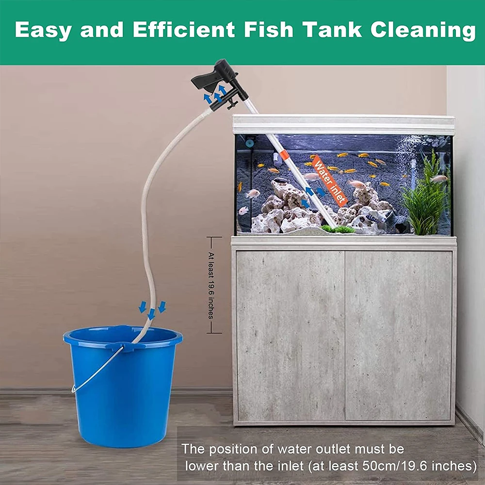 Pneumatic Sand Washer Pump Aquarium Fish Tank Water Changer Small Semi-aAutomatic Water Changer Cleaning Tool Siphon Filter
Pneumatic Sand Washer Pump Aquarium Fish Tank Water Changer Small Semi-aAutomatic Water Changer Cleaning Tool Siphon Filter