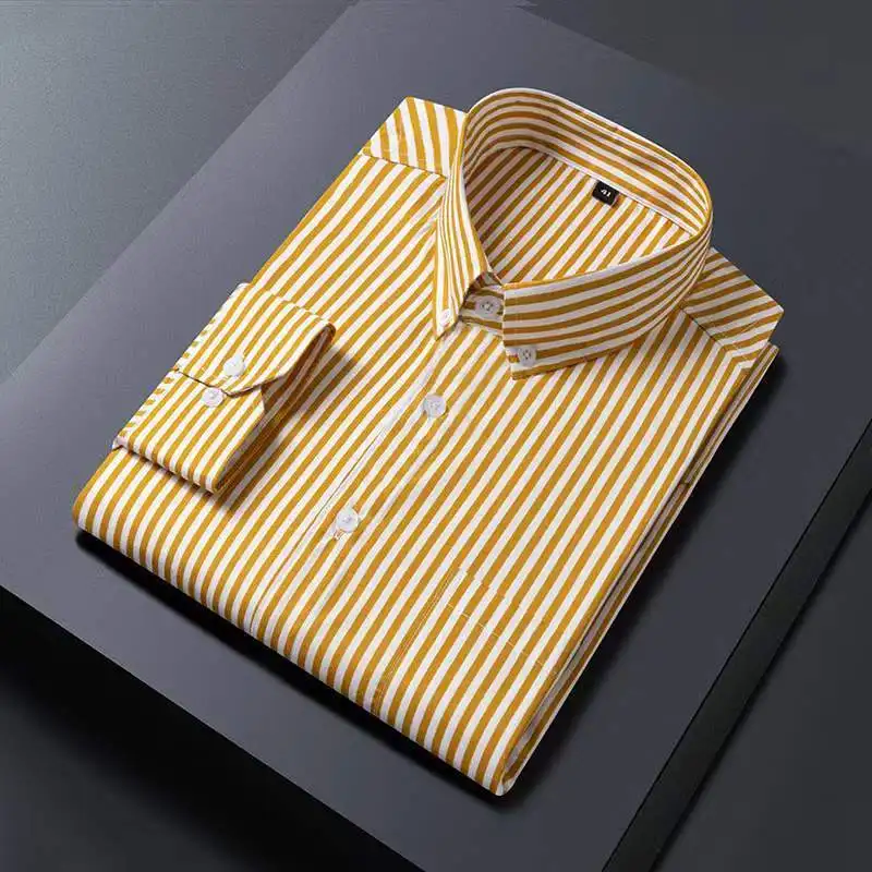 Spring and Summer's New 2023 New Men's High Quality Shirt Men's Casual Plaid Coat Fashion Long Sleeve High Quality Men's Shirt
Spring and Summer's New 2023 New Men's High Quality Shirt Men's Casual Plaid Coat Fashion Long Sleeve High Quality Men's Shirt