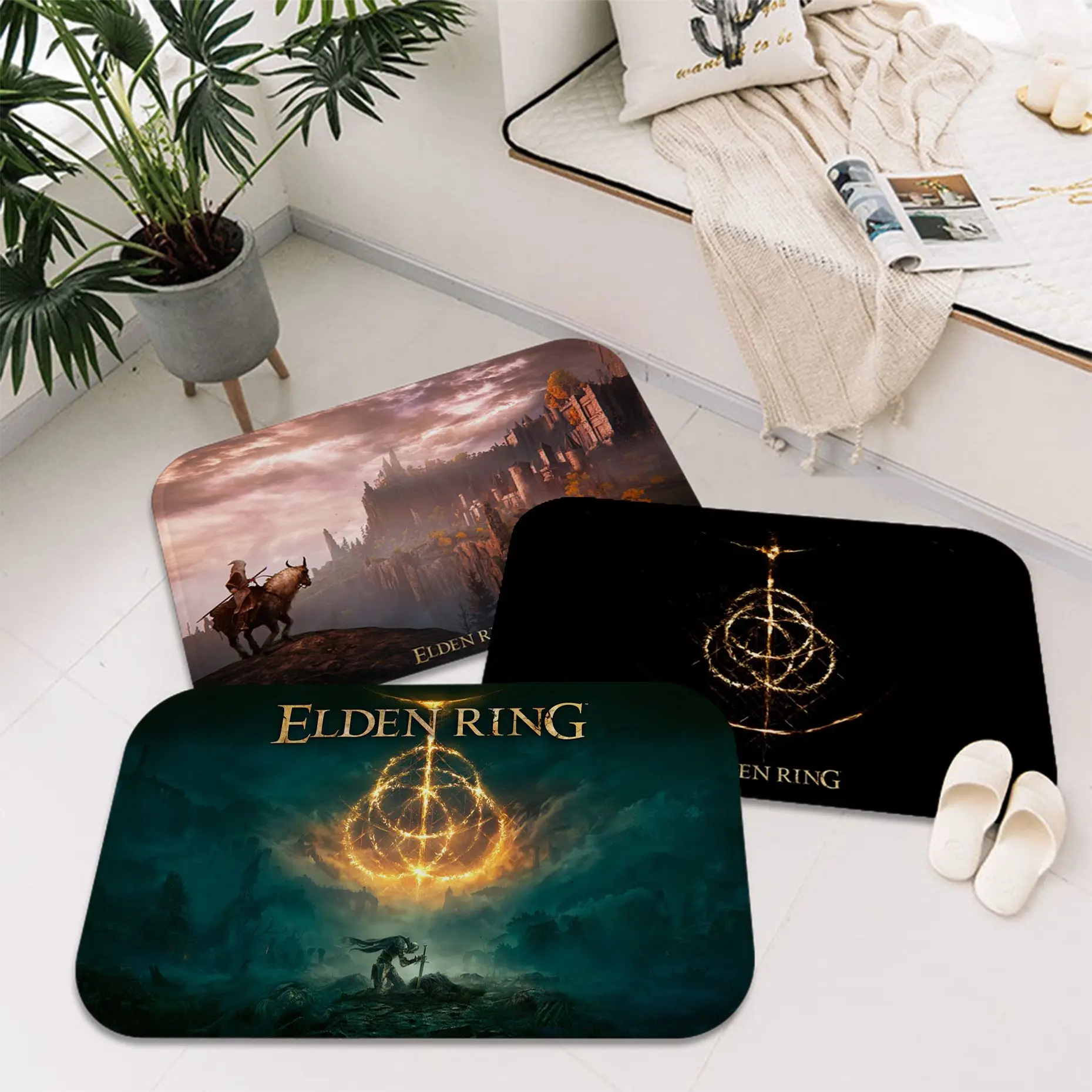 ELDEN RING Floor Carpet Washable Non-Slip Living Room Sofa Chairs Area Mat Kitchen Bedside Area Rugs
ELDEN RING Floor Carpet Washable Non-Slip Living Room Sofa Chairs Area Mat Kitchen Bedside Area Rugs