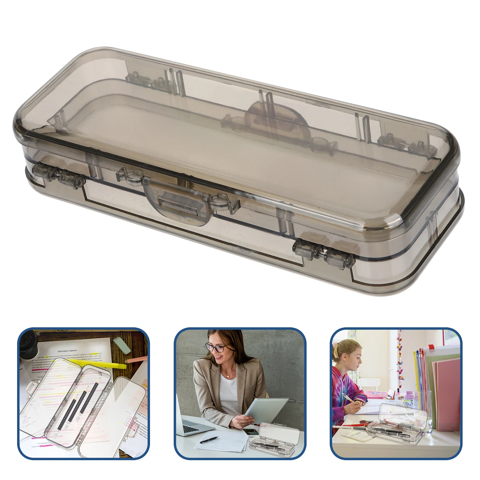 2pcs Portable Stackable Practical Storage Box Crayon Box Organizer Case Container
2pcs Portable Stackable Practical Storage Box Crayon Box Organizer Case Container