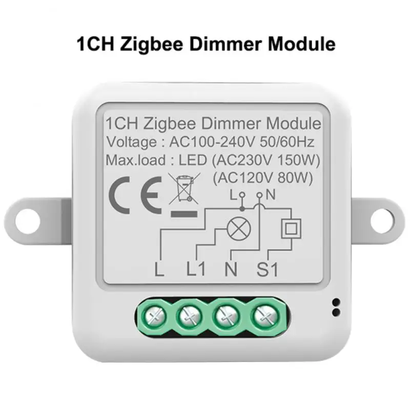 Mini 1/2 Gang Dimmer Switch Module Diy Breaker Timer Remote Control Led Dimmer Switch With Alexa Google Home Smart Life App 10a
Mini 1/2 Gang Dimmer Switch Module Diy Breaker Timer Remote Control Led Dimmer Switch With Alexa Google Home Smart Life App 10a