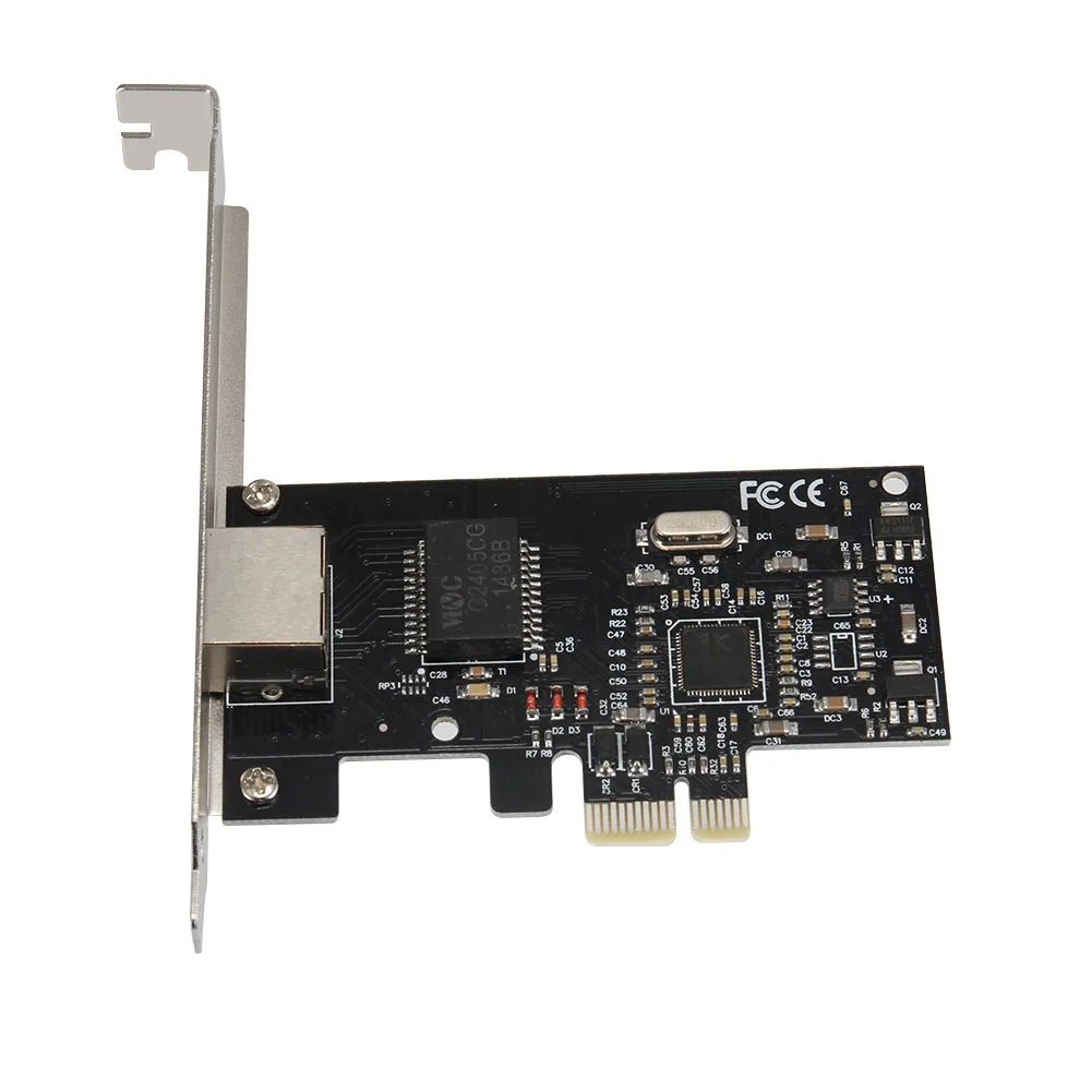 PCI-E Express 10/100/1000M Gigabit Ethernet LAN Networks Controller Card
PCI-E Express 10/100/1000M Gigabit Ethernet LAN Networks Controller Card