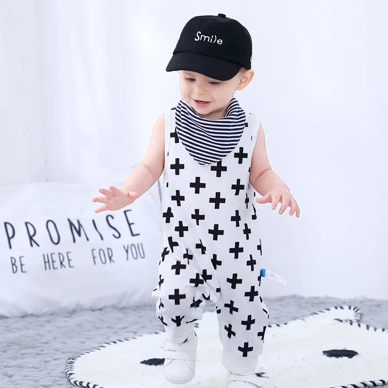Summer Children's Clothing Sleeveless Cotton Casual Girls One-Pieces Kids Bodysuit Baby Boys Clothes Outing Infant Vest Romper
Summer Children's Clothing Sleeveless Cotton Casual Girls One-Pieces Kids Bodysuit Baby Boys Clothes Outing Infant Vest Romper