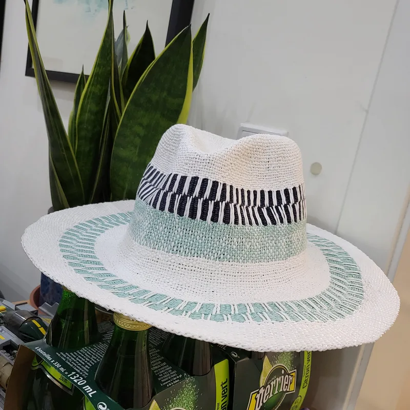 202306-pan-striped ins dropshipping Britain summer paper grass striped weave fedoras cap men women leisure panama jazz hat
202306-pan-striped ins dropshipping Britain summer paper grass striped weave fedoras cap men women leisure panama jazz hat