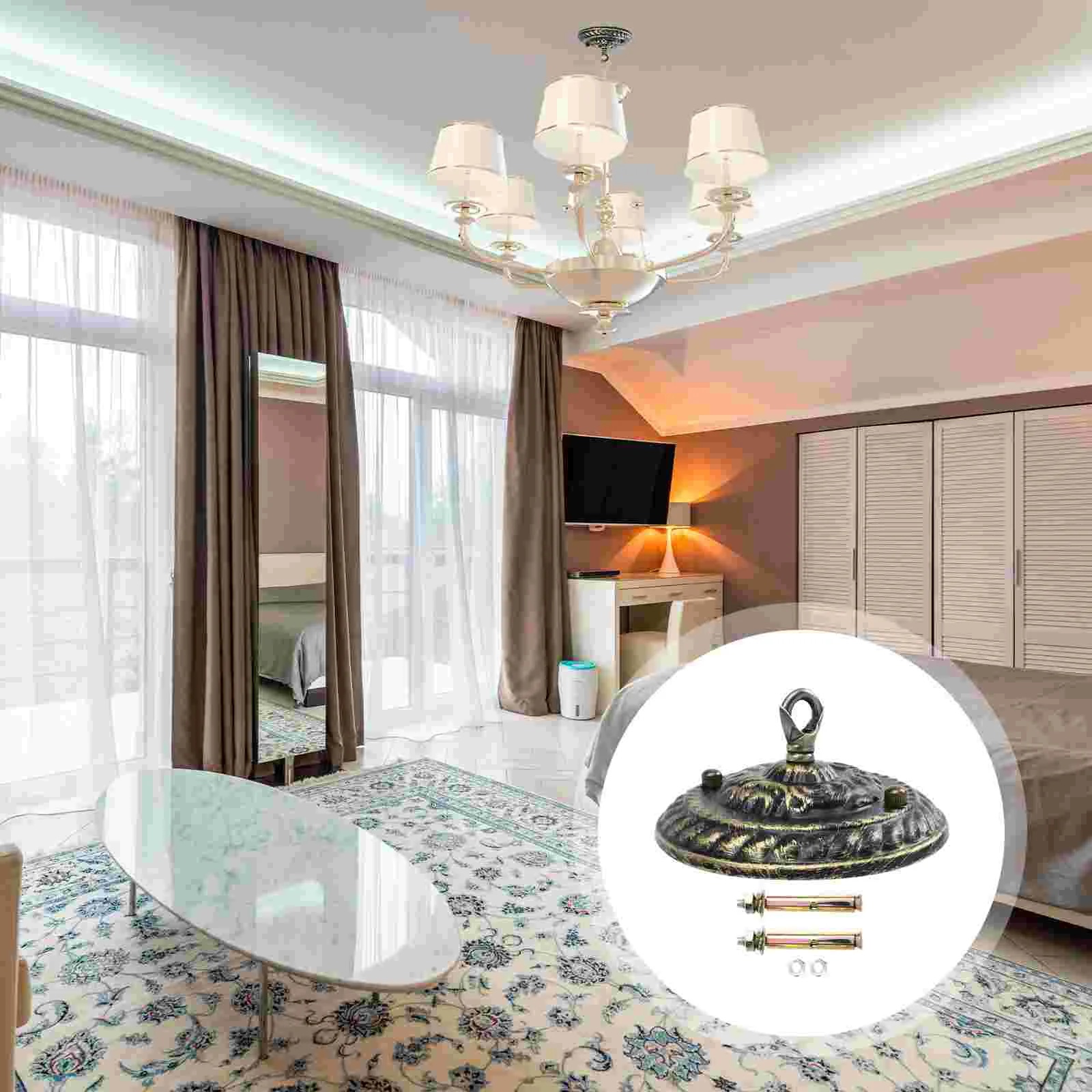 Ceiling Light Plate Chandelier Shade Hook Vintage Lamp Shades Fixture Mounting Bracket Plafond for
Ceiling Light Plate Chandelier Shade Hook Vintage Lamp Shades Fixture Mounting Bracket Plafond for