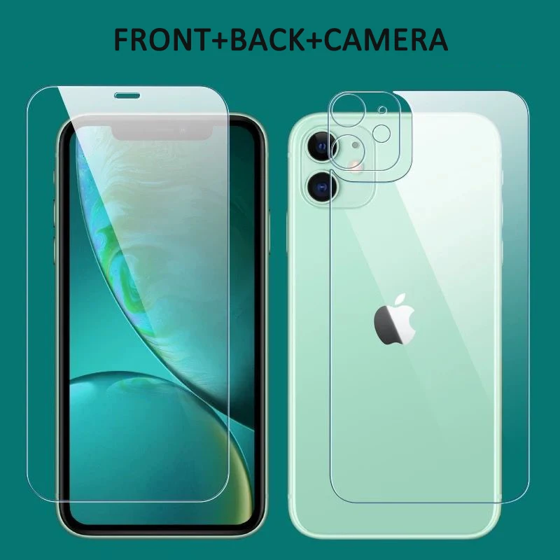 3 In 1 Front+Back+Lens Full Cover Tempered Glass Film For iPhone 12 11 Pro Max Mini Screen Protector For iPhone 13 Pro Max Glass
3 In 1 Front+Back+Lens Full Cover Tempered Glass Film For iPhone 12 11 Pro Max Mini Screen Protector For iPhone 13 Pro Max Glass