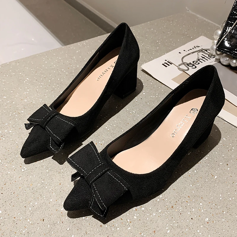 Real Leather Shoes Women Spring Autumn Non-slip Soft Sole Comfortable Thick Heel Leather Shoes Women Fashion Pointed Toe
Real Leather Shoes Women Spring Autumn Non-slip Soft Sole Comfortable Thick Heel Leather Shoes Women Fashion Pointed Toe